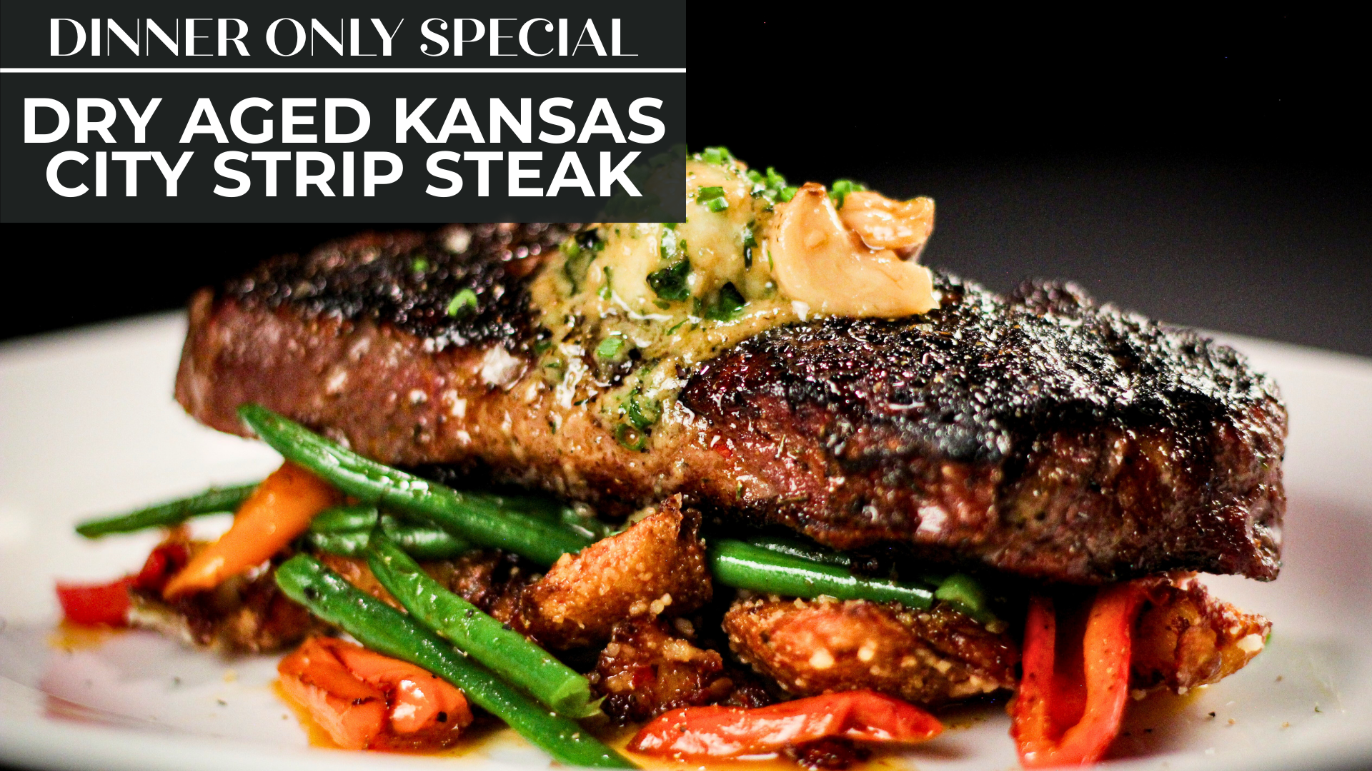 Dry Aged Kansas City Strip Steak