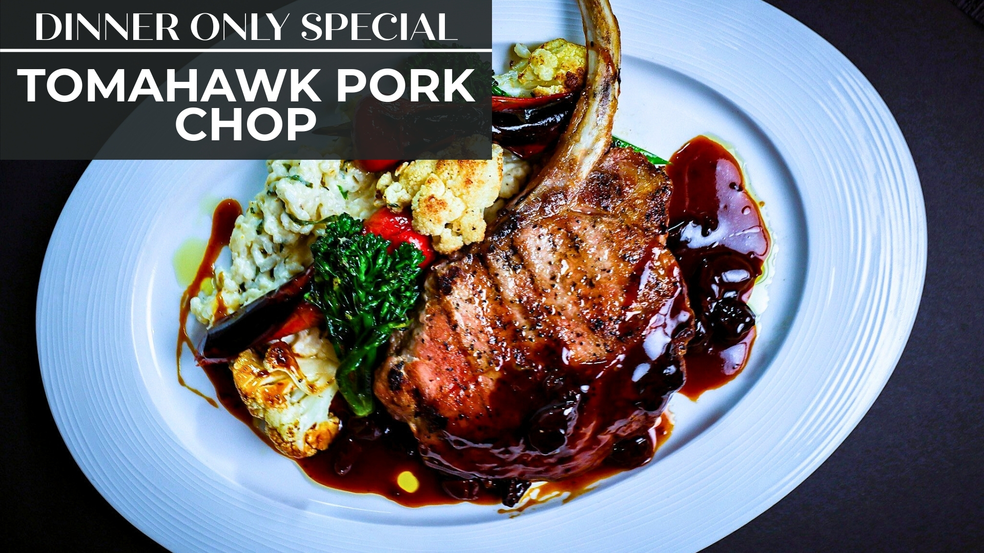Tomahawk Pork Chop