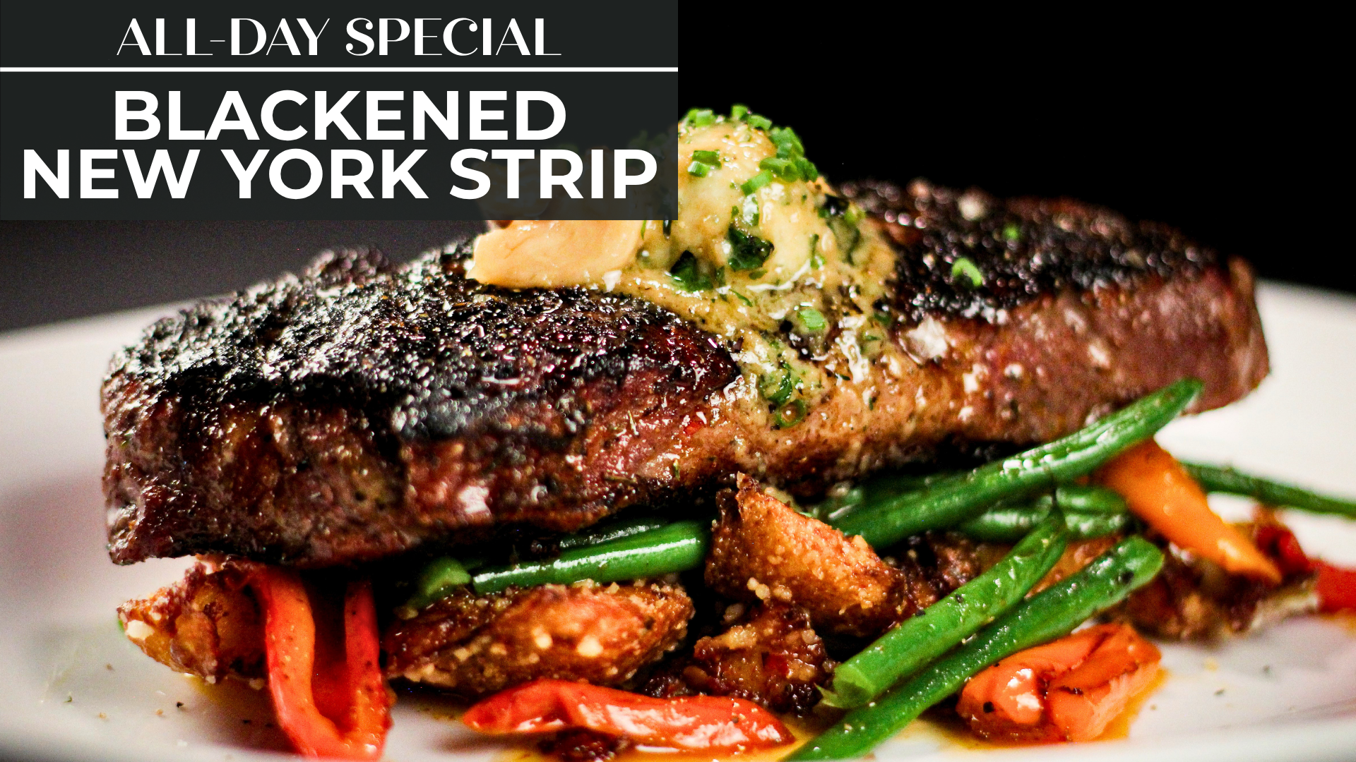 Blackened New York Strip
