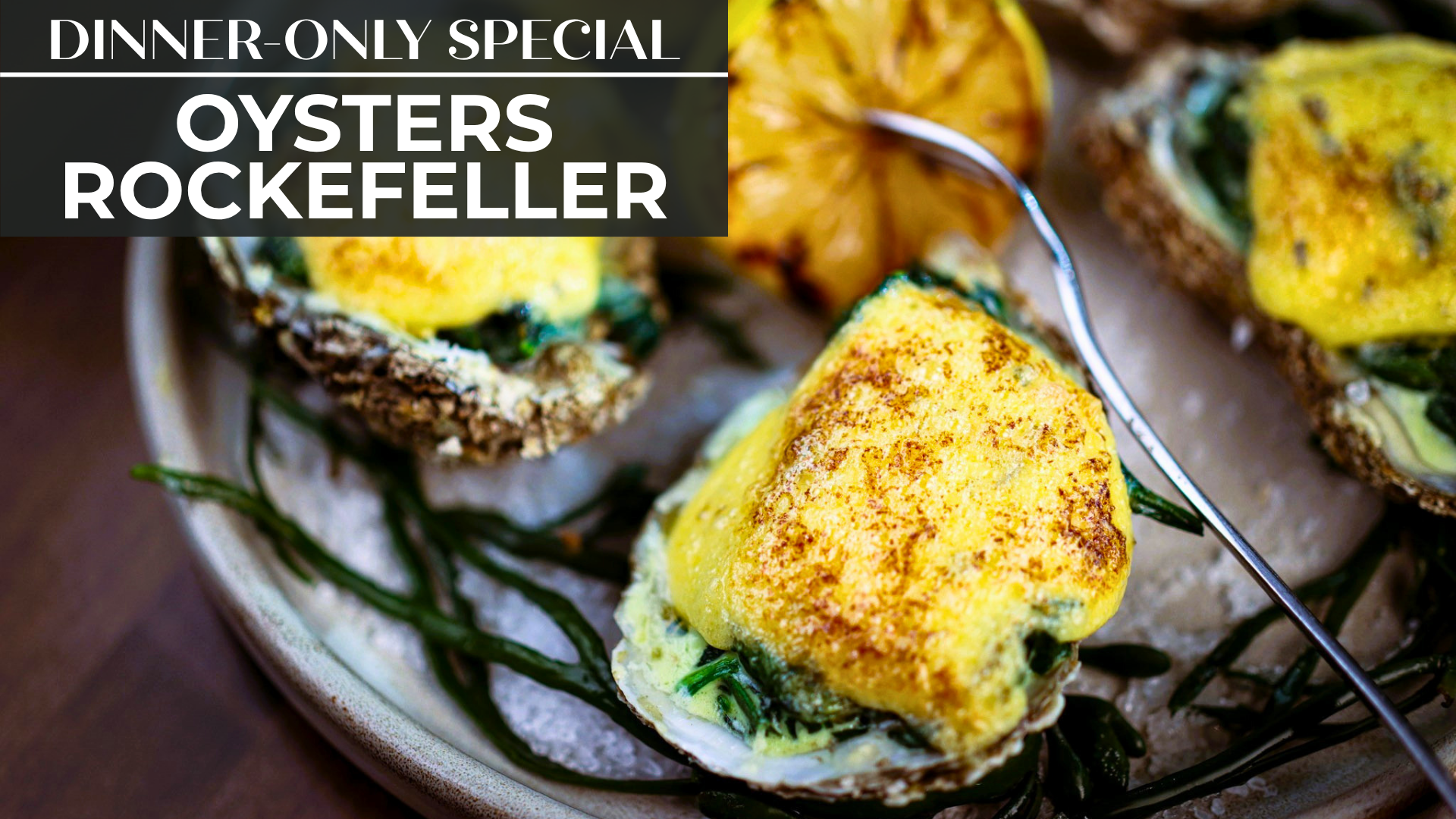 Oysters Rockefeller