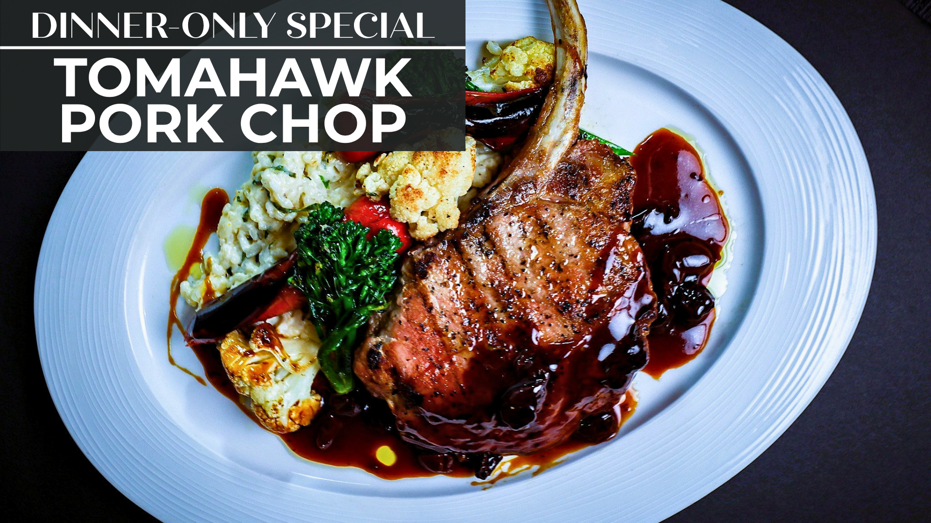Tomahawk Pork Chop